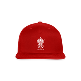 Snapback Baseball Cap - red