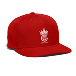 Snapback Baseball Cap - red