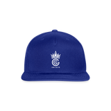 Snapback Baseball Cap - royal blue