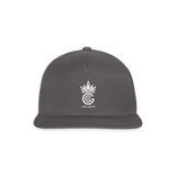 Snapback Baseball Cap - dark grey